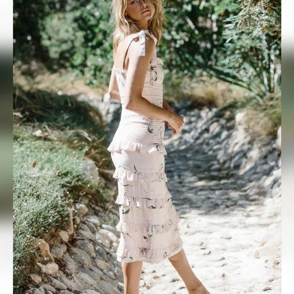 Plum Pretty Sugar Anthropologie Dress - Picture 2 of 5